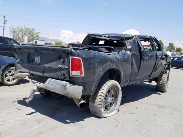 3C6UR5NLXEG147380 - 2014 RAM 2500 LARAM BLACK photo 4