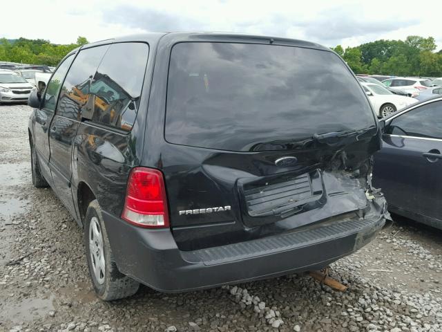 2FMZA50684BA52482 - 2004 FORD FREESTAR S BLACK photo 3