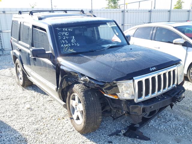 1J4RH4GK5AC108915 - 2010 JEEP COMMANDER BLACK photo 1