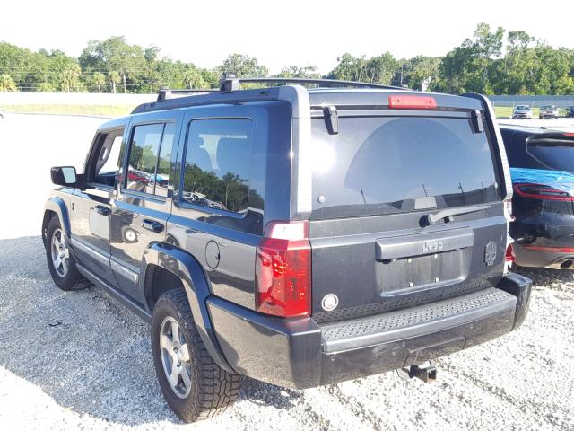 1J4RH4GK5AC108915 - 2010 JEEP COMMANDER BLACK photo 3