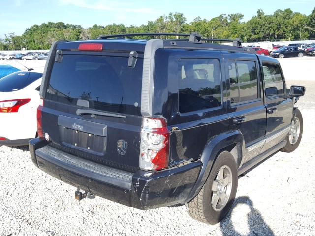 1J4RH4GK5AC108915 - 2010 JEEP COMMANDER BLACK photo 4