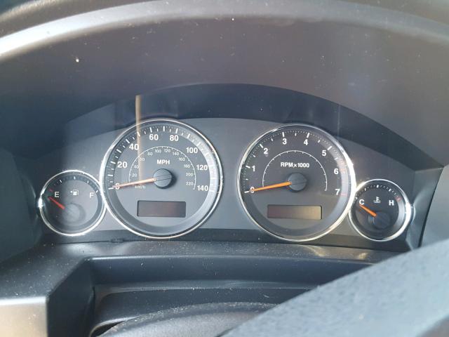 1J4RH4GK5AC108915 - 2010 JEEP COMMANDER BLACK photo 8