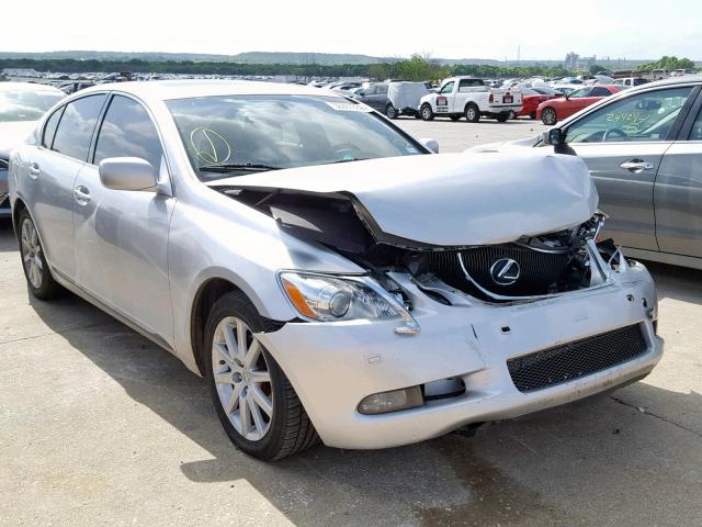 JTHBH96S965004640 - 2006 LEXUS GS 300 SILVER photo 1