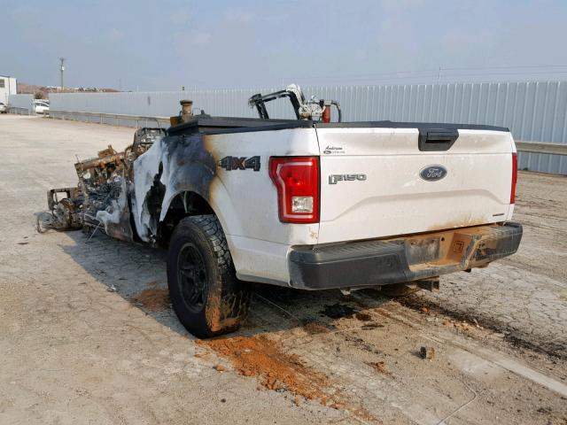 1FTFX1EF0GKF80082 - 2016 FORD F150 SUPER BURN photo 3