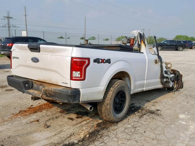 1FTFX1EF0GKF80082 - 2016 FORD F150 SUPER BURN photo 4