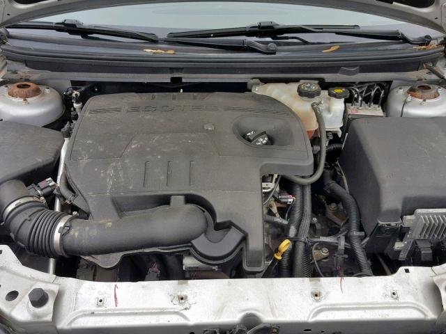 1G1ZC5E12BF172715 - 2011 CHEVROLET MALIBU 1LT SILVER photo 7