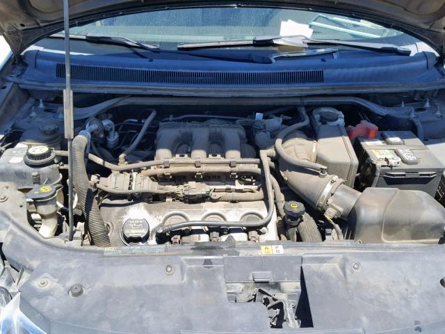 1FMDK02W08GA41286 - 2008 FORD TAURUS X S BLUE photo 7