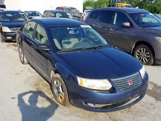 1G8AJ55F07Z158219 - 2007 SATURN ION LEVEL BLUE photo 1