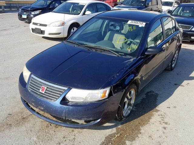 1G8AJ55F07Z158219 - 2007 SATURN ION LEVEL BLUE photo 2