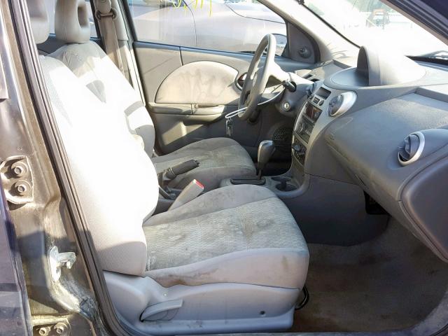 1G8AJ55F07Z158219 - 2007 SATURN ION LEVEL BLUE photo 5