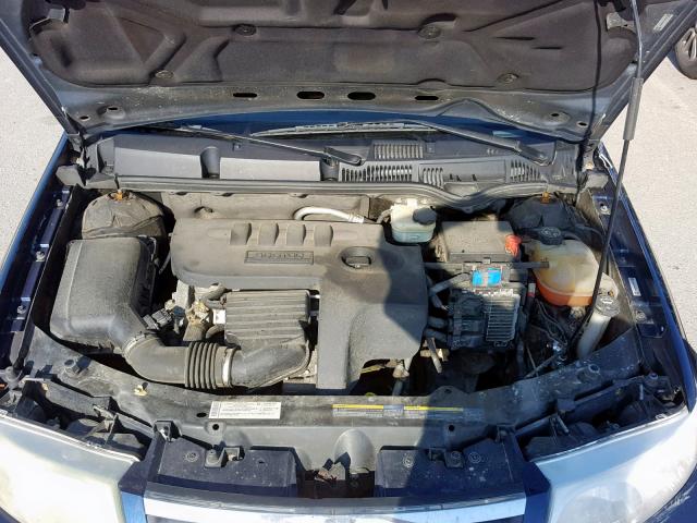 1G8AJ55F07Z158219 - 2007 SATURN ION LEVEL BLUE photo 7