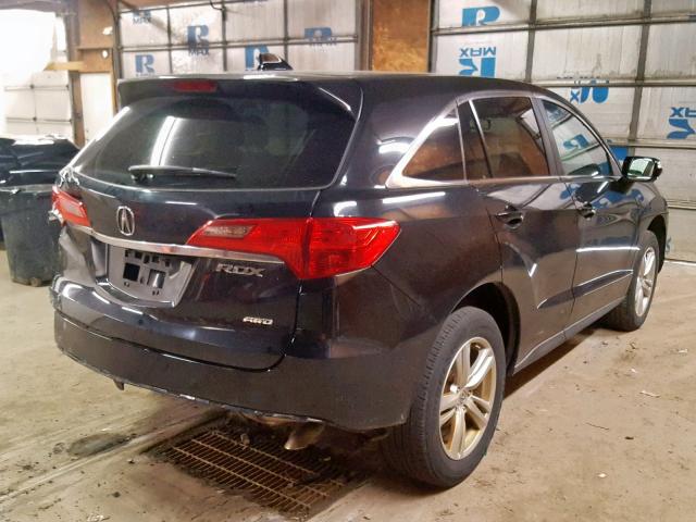 5J8TB4H54EL022833 - 2014 ACURA RDX TECHNO BLACK photo 4