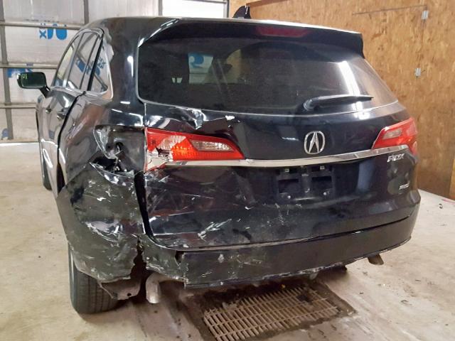 5J8TB4H54EL022833 - 2014 ACURA RDX TECHNO BLACK photo 9