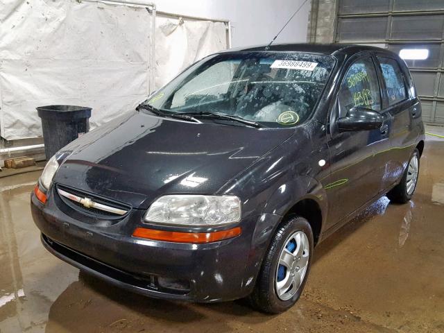 KL1TD66656B623747 - 2006 CHEVROLET AVEO BASE Qara foto 2