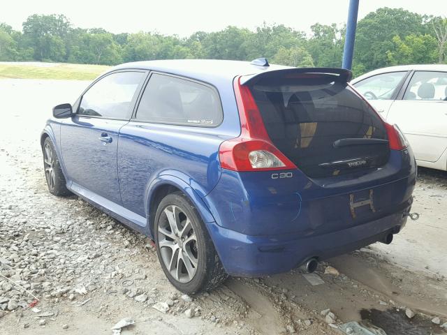 YV1MK672882058048 - 2008 VOLVO C30 T5 BLUE photo 3