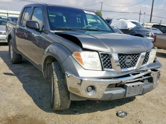 1N6AD07U68C414490 - 2008 NISSAN FRONTIER C CHARCOAL photo 1