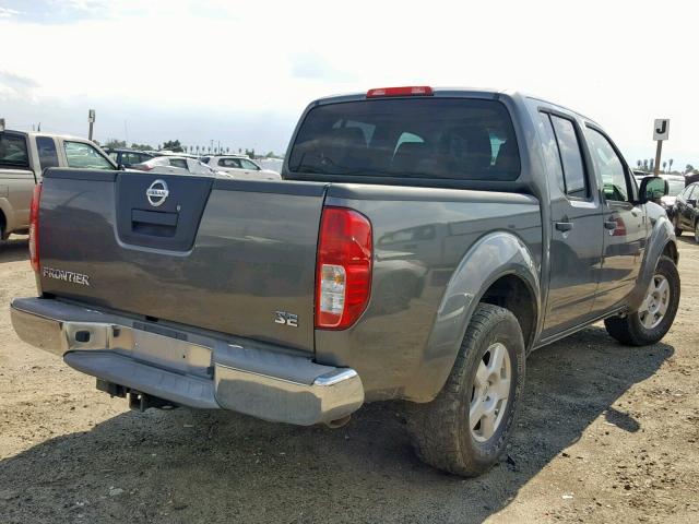 1N6AD07U68C414490 - 2008 NISSAN FRONTIER C CHARCOAL photo 4