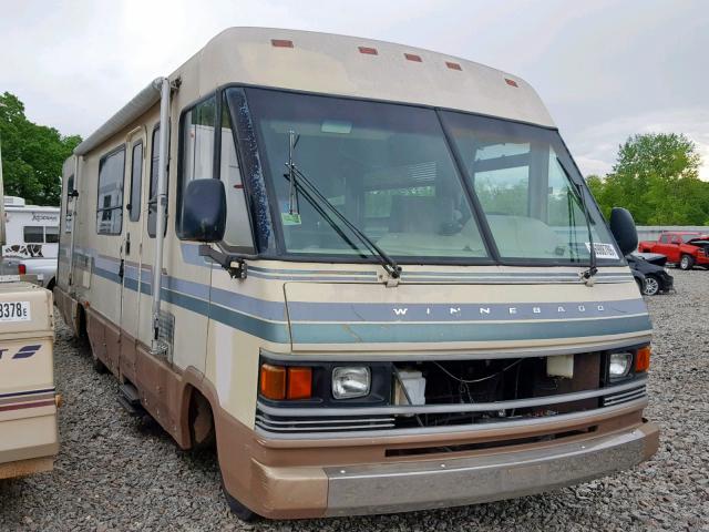 1GBKP37W3K3327966 - 1989 CHEVROLET P30 TAN photo 1