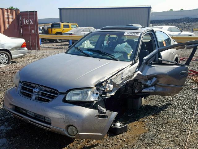 JN1CA31D71T603964 - 2001 NISSAN MAXIMA GXE SILVER photo 2