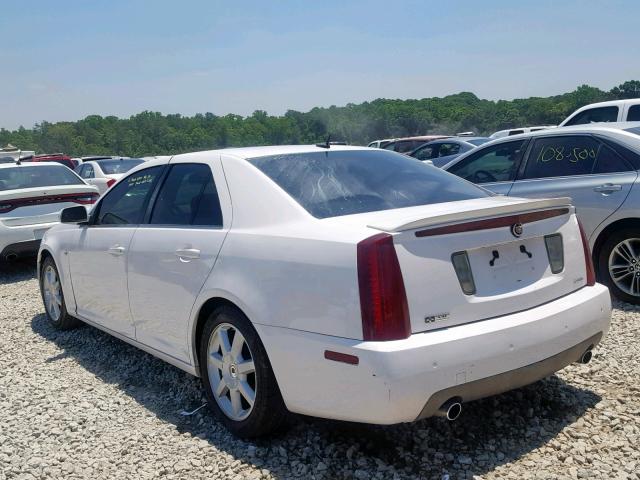 1G6DC67A250179534 - 2005 CADILLAC STS WHITE photo 3