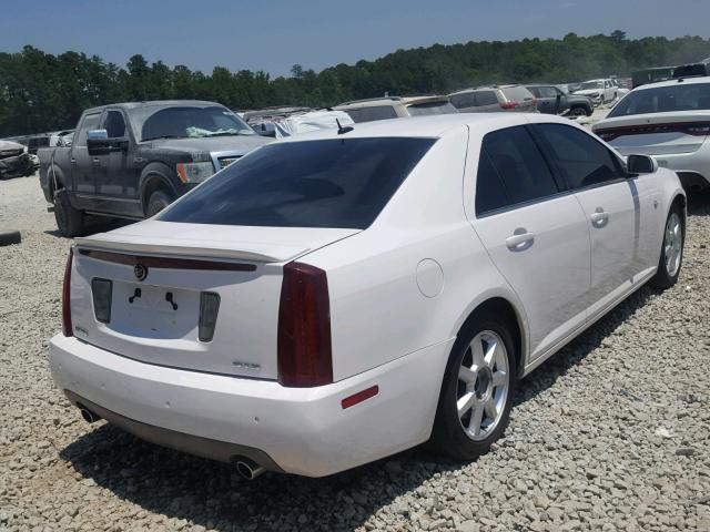 1G6DC67A250179534 - 2005 CADILLAC STS WHITE photo 4