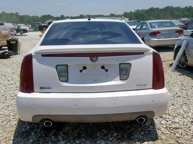1G6DC67A250179534 - 2005 CADILLAC STS WHITE photo 9