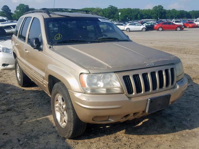 1J4G268S0XC640388 - 1999 JEEP GRAND CHER GOLD photo 1