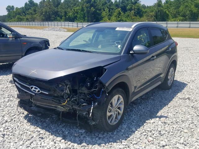 KM8J33A49JU662552 - 2018 HYUNDAI TUCSON SEL GRAY photo 2