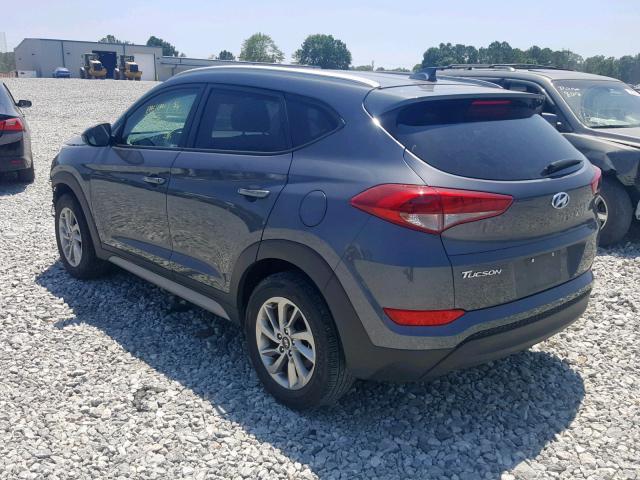 KM8J33A49JU662552 - 2018 HYUNDAI TUCSON SEL GRAY photo 3