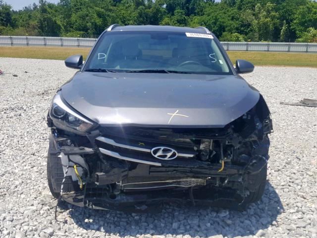 KM8J33A49JU662552 - 2018 HYUNDAI TUCSON SEL GRAY photo 9