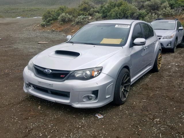 JF1GR8H61BL812281 - 2011 SUBARU IMPREZA WR SILVER photo 2