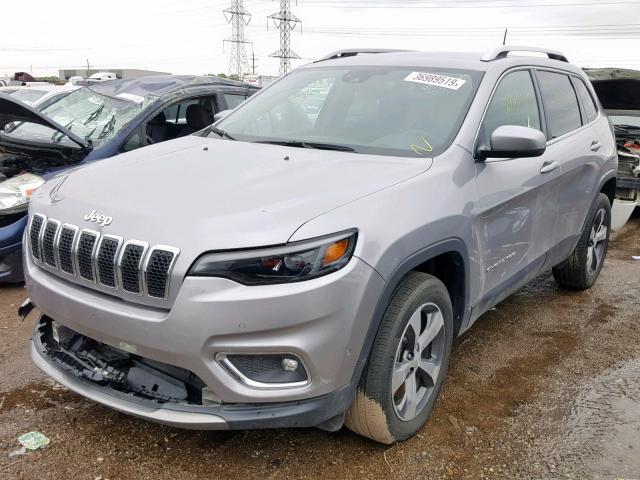 1C4PJMDN9KD180681 - 2019 JEEP CHEROKEE L GRAY photo 2