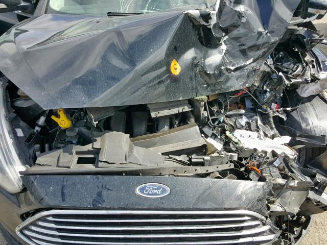 1FADP3N25FL211233 - 2015 FORD FOCUS TITA BLACK photo 7