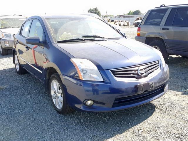 3N1AB6AP0CL745158 - 2012 NISSAN SENTRA 2.0 BLUE photo 1