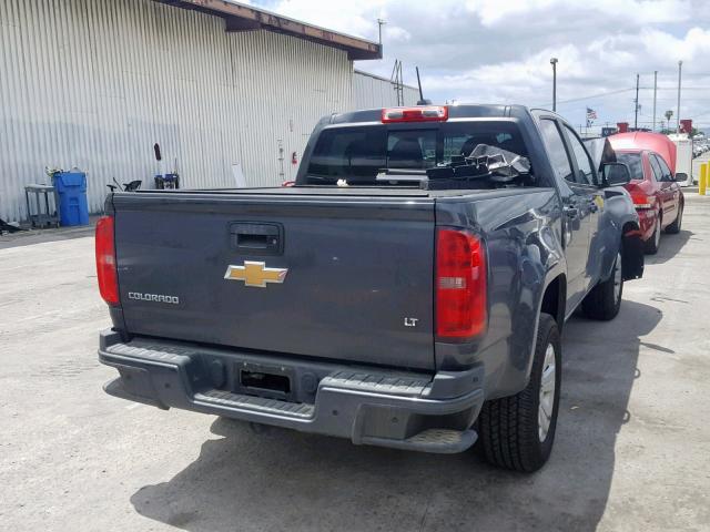 1GCGSCE34G1235891 - 2016 CHEVROLET COLORADO L GRAY photo 4