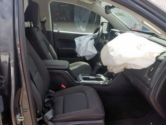 1GCGSCE34G1235891 - 2016 CHEVROLET COLORADO L GRAY photo 5