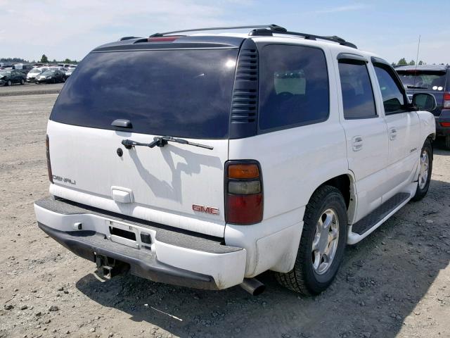 1GKEK63U66J123682 - 2006 GMC YUKON DENA WHITE photo 4