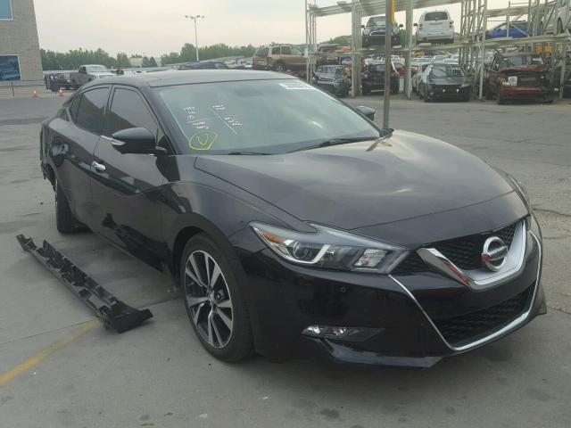 1N4AA6AP6GC405259 - 2016 NISSAN MAXIMA 3.5 BLACK photo 1