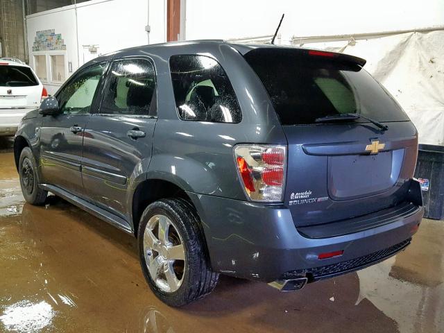 2CNDL037696251154 - 2009 CHEVROLET EQUINOX SP GRAY photo 3