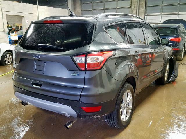 1FMCU9HD2JUC35504 - 2018 FORD ESCAPE SEL GRAY photo 4