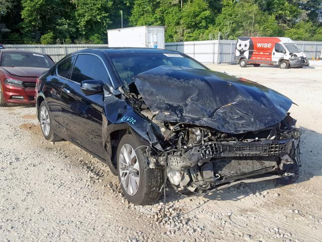 1HGCT1B82EA015759 - 2014 HONDA ACCORD EXL BLACK photo 1