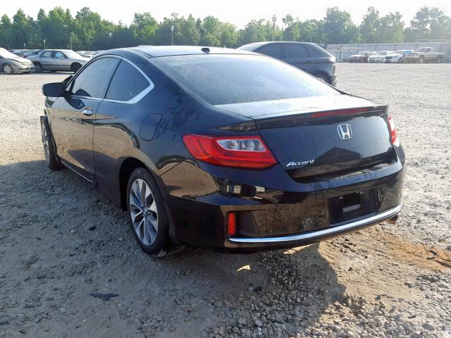 1HGCT1B82EA015759 - 2014 HONDA ACCORD EXL BLACK photo 3