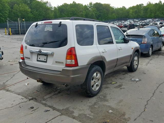 4F2CZ061X3KM51352 - 2003 MAZDA TRIBUTE ES 白色 照片 4