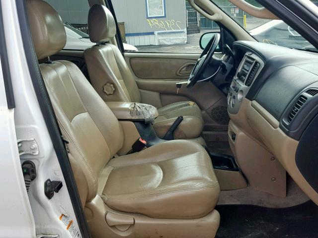 4F2CZ061X3KM51352 - 2003 MAZDA TRIBUTE ES 白色 照片 5