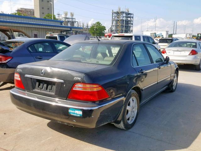 JH4KA96502C014591 - 2002 ACURA 3.5RL BLACK photo 4