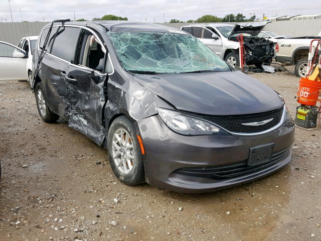 2C4RC1DG8HR677925 - 2017 CHRYSLER PACIFICA T GRAY photo 1