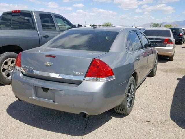 2G1WU581669238208 - 2006 CHEVROLET IMPALA LTZ GRAY photo 4