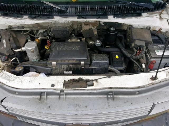 1GCDM19X54B128756 - 2004 CHEVROLET ASTRO WHITE photo 7