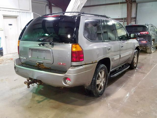 1GKDT13S652160122 - 2005 GMC ENVOY SILVER photo 4