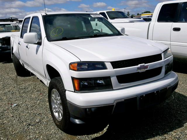1GCHTCFE6C8140834 - 2012 CHEVROLET COLORADO L WHITE photo 1